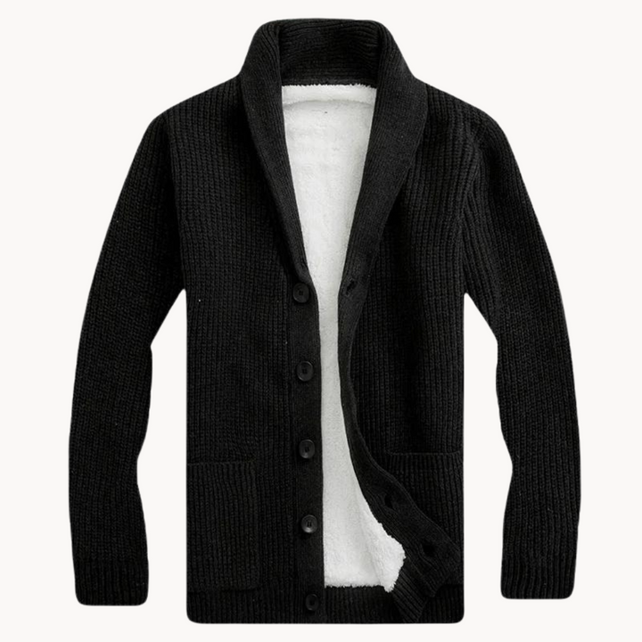 Lorne™ | Fleece Shawl Collar Cardigan