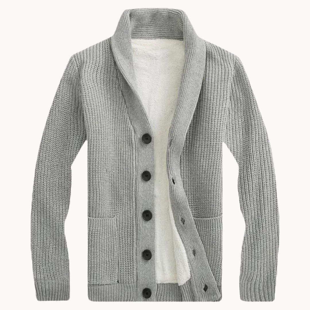 Lorne™ | Fleece Shawl Collar Cardigan