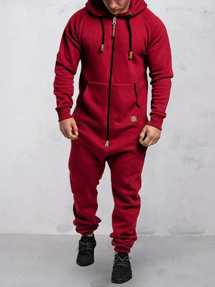 Lemuel™ | Hooded Fleece Jumpsuit