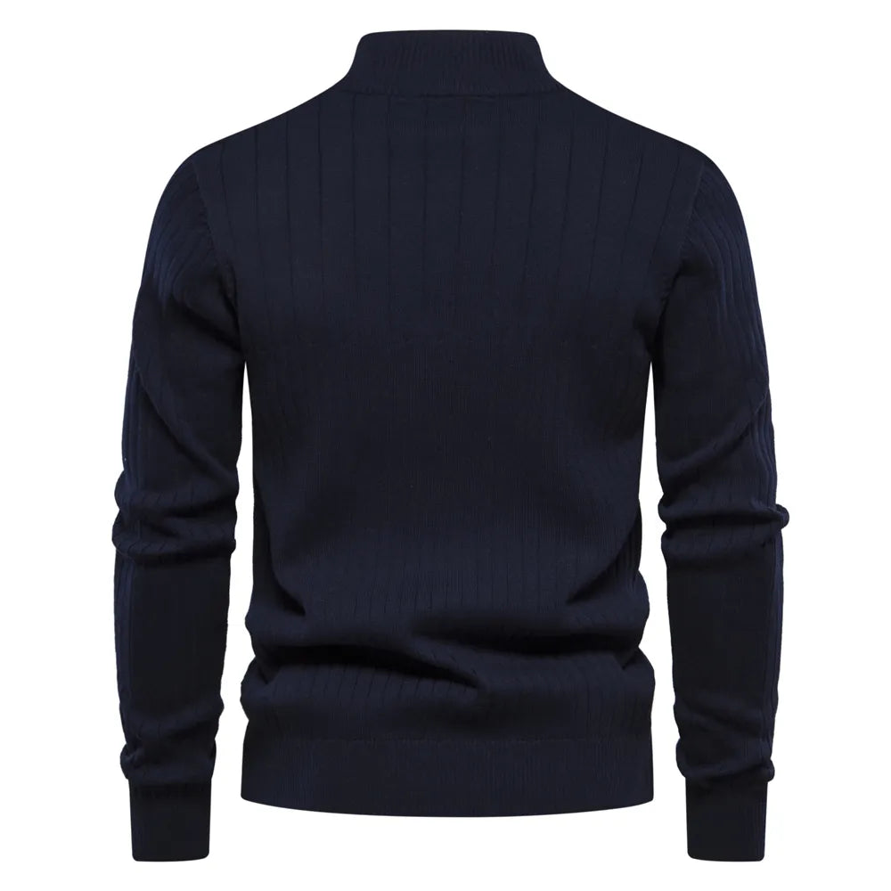 Aiden™ | Premium Quarter Zip Neck Sweater